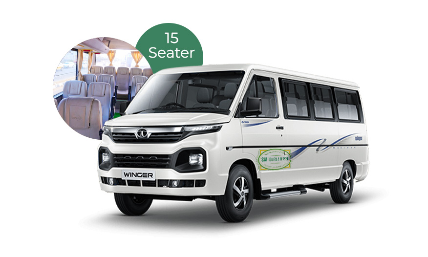 17 Seater Tempo Traveller (2+1)