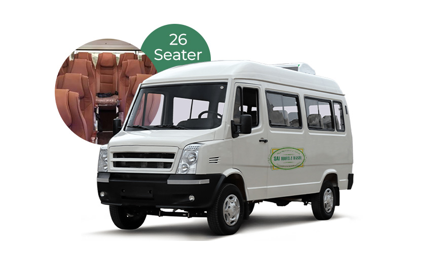 17 Seater Tempo Traveller (2+1)